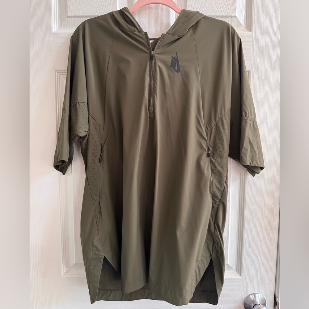 Nike Olive Green Poncho/Jacket